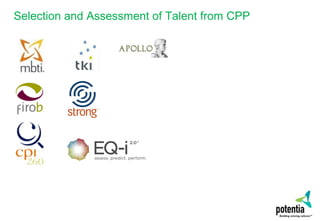 Selection and Assessment of Talent from CPP
 