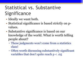 Lecture 4W-InterpretingRegression | PPTX