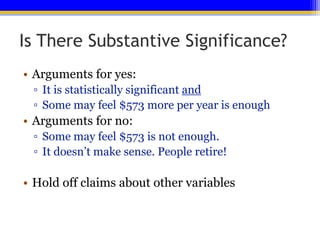 Lecture 4W-InterpretingRegression | PPTX