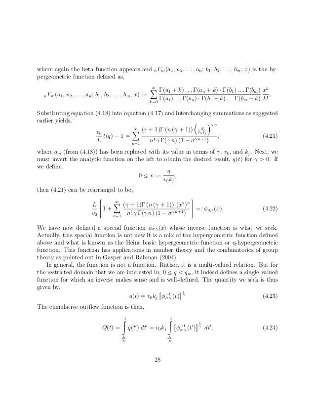 Closed Form Solutions Of Generalized Greenshield Relations