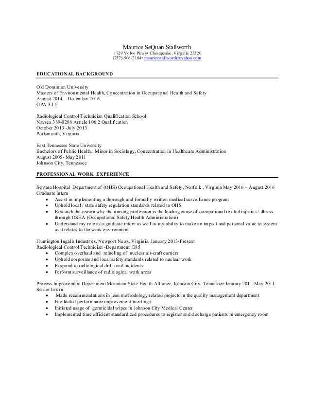 Stallworthmaurice Cv