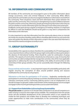 02_COMMUNITY POLICING MANUAL | PDF