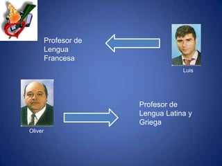 Profesor de Lengua FrancesaLuisProfesor de Lengua Latina y GriegaOliver