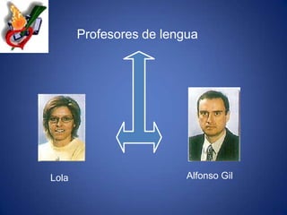 Profesores de lenguaAlfonso GilLola