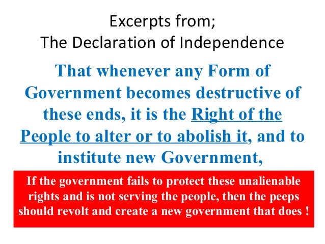 1 background to american history that whenever any form of government becomes destructive