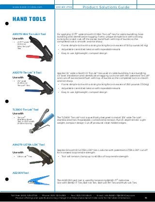 Band-IT Catalogue Product and Solutions Guide | PDF