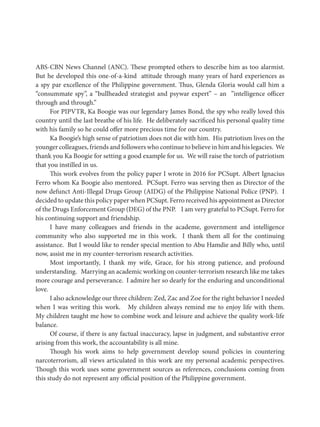 Marawi City Siege and Threats of Narcoterrorism in the Philippines | PDF