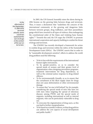 Marawi City Siege and Threats of Narcoterrorism in the Philippines | PDF