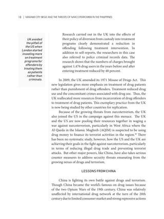 Marawi City Siege and Threats of Narcoterrorism in the Philippines | PDF