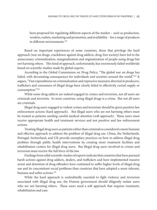 Marawi City Siege and Threats of Narcoterrorism in the Philippines | PDF