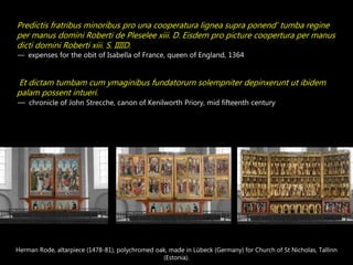 Herman Rode Keynote | dr. Jessica Barker, Lecturer in Medieval Art, The Courtauld ...