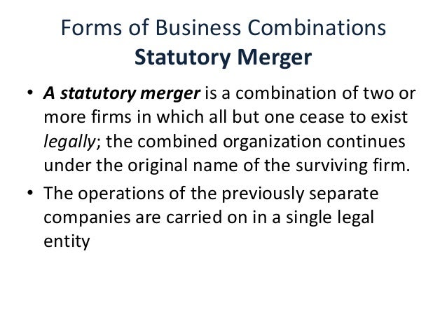 1 basic concepts of corporate restructuring 1 a n occurs when two companies agree to combine operations to form a new company