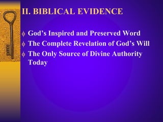 Lesson 1: Christian Evidences | PPTX