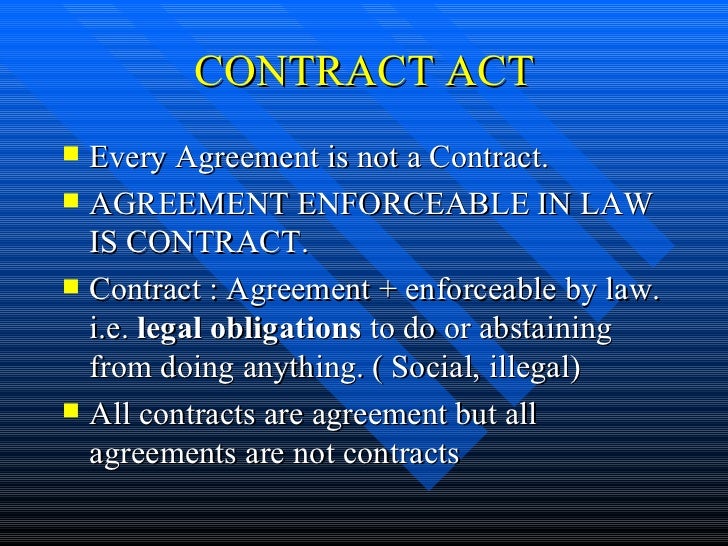 1.Basics Of Contract Act