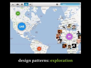 Master on Software Engineering :: Human-Computer Interaction
Dr. Sabin-Corneliu Buraga – www.purl.org/net/busaco
Information Architecture
design patterns: exploration
 