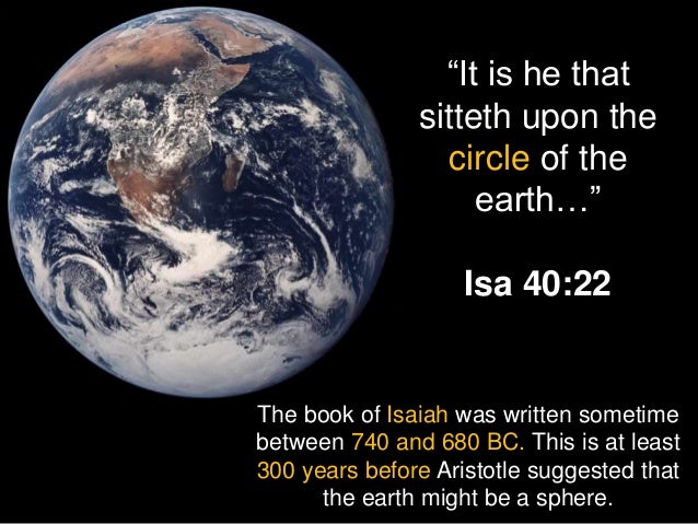 The Circle of the Earth – Linda's Bible Study