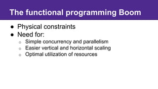 Introduction to functional programming, with Elixir | PPT