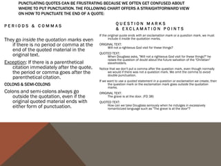 Note that the works cited page is in alpha order and that there are no
  numbers next to the entries. You may underline or italicize your titles,
  but pick one and be consistent. This, like all of your papers should be
  done in Times New Roman 12.
 