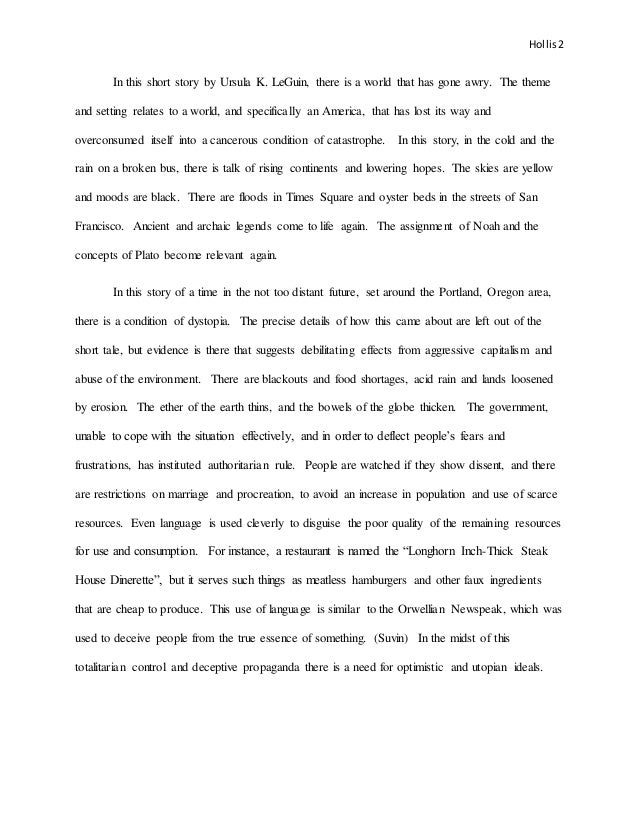 informal essay topics