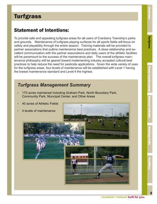 Parks Maintenance Plan | PDF