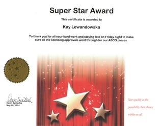 SuperStar_StayingLate