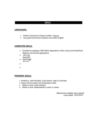 Ahmed Rostom Resume Pdf