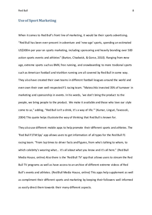 Red bull product placement image