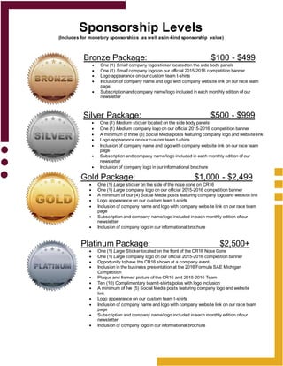 Spons Rates Pdf Sponsorship Proposal 15-16 | DOCX