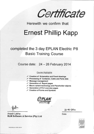 EKapp Eplan P8
