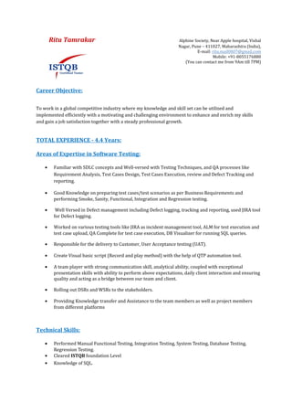 Resume | PDF image.