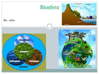 Biosfera
Bio - sefra
 