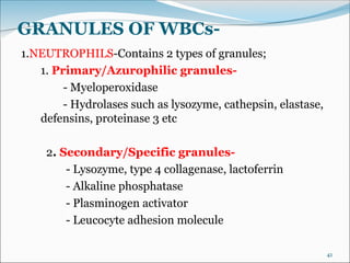 blood presentation seminar showing blood and its various aspects | PPT