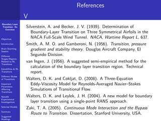 Boundary Layer Transition: An Overview | PDF