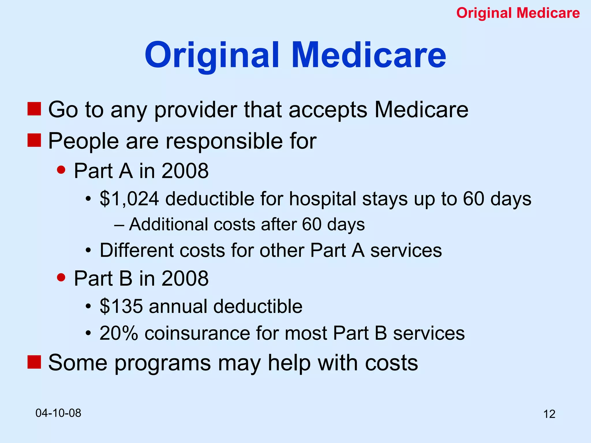 Medicare 101 | PPT
