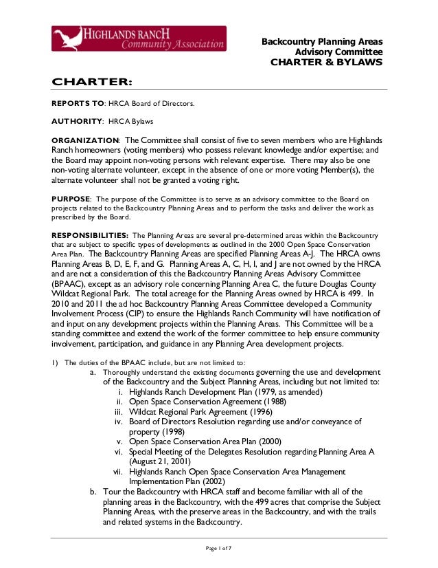 hoa-committee-charter-template