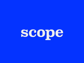 scope