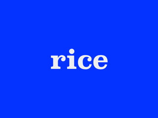 rice