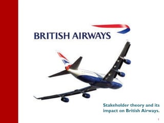 Stakeholder theory and its impact on  British Airways. 