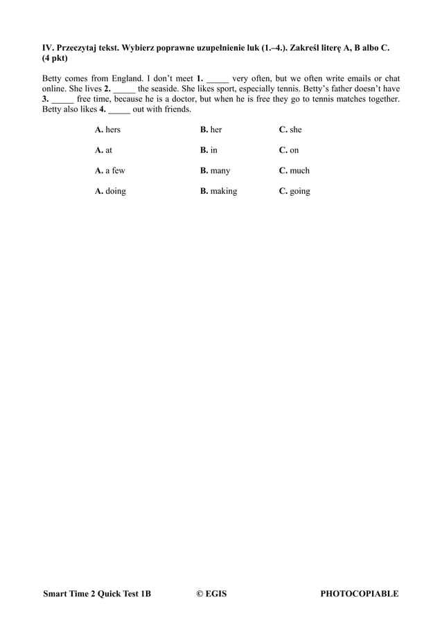 1 b smart_time_2_quick_test | PDF | Free Download