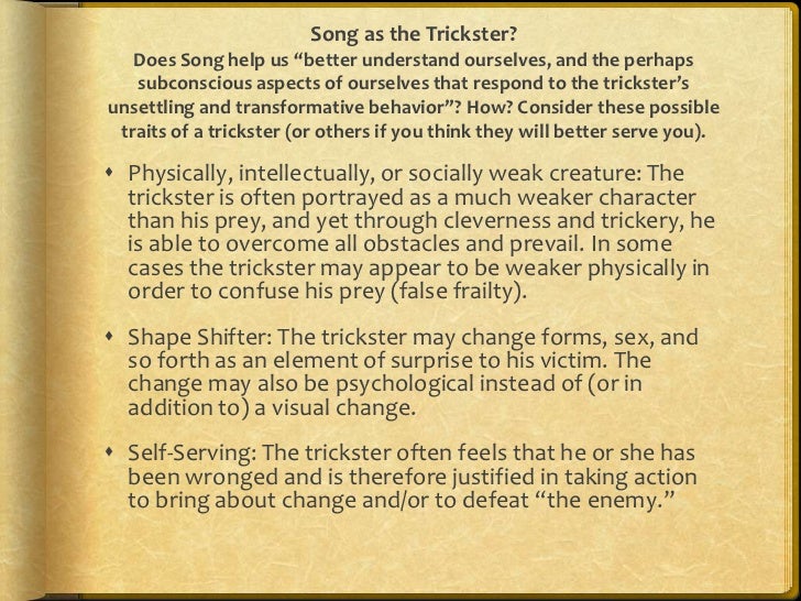 define trickster define trickster
