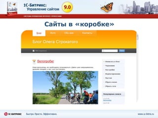 Сайты в «коробке»
 