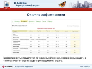 Возможность достучаться до руководства1С-Битрикс: Корпоративный порталВозможности продуктаВертикальные коммуникацииНовости компании 