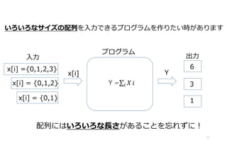  
ץ
ʥФǤץꤿrޤ
Y =
6
x[i] ={0,1,2,3}
x[i] = {0,1,2}
x[i] = {0,1}
3
1
x[i] Y
12
ФˤϤ?뤳Ȥ줺!
 