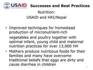 Integrating Gender in Food Security Programming: The Feed the Future Initiative