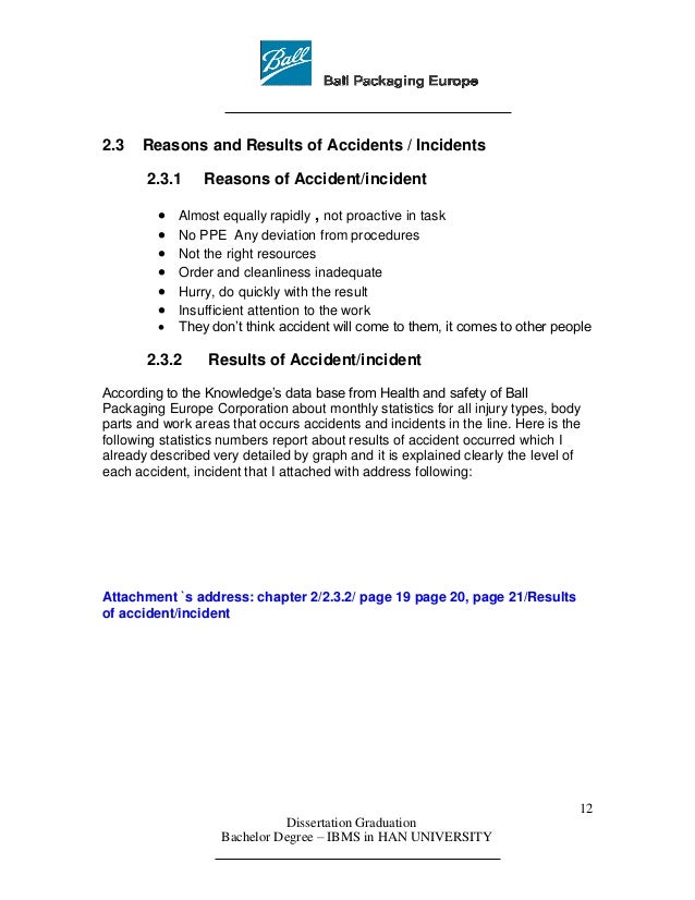 College thesis example image