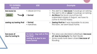 1C1_Grammar 1B-1 Connectors.pdf for Cambridge English level | PDF