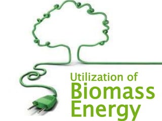 Utilization of
Biomass
Energy
 