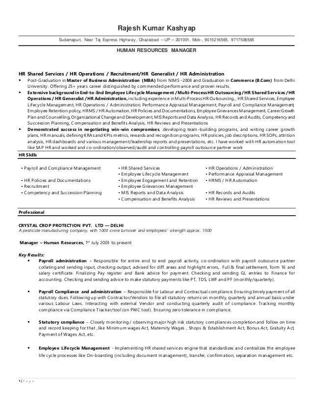 Resume 1