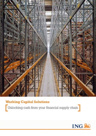 EBU001
Working Capital Solutions
[Unlocking cash from your financial supply chain]
 