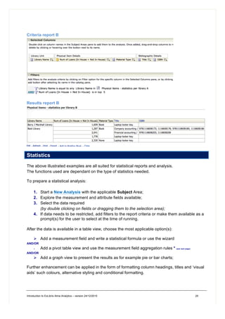 ALMA ANALYTICS internal training document IRAM - University of Western ...